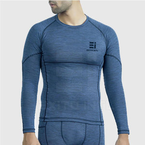 Camiseta de Compresión Deportiva para Hombre, Personalizada, Ajustada, de Secado Rápido, para Gimnasio y Entrenamiento, con Soporte Muscular - Product Image 5