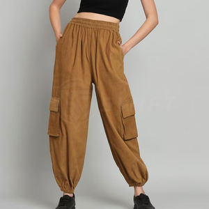 Pantalon d'hiver pour femmes le plus vendu sur mesure de bonne qualité taille élastique taille adulte respirant mi plat avant marque privée - Product Image 4