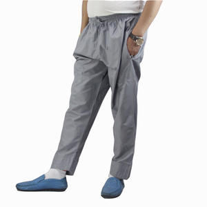 Pantalons pour hommes en toile légère OEM Pantalons à poches amples en polyester coloré pour les services religieux islamiques Dropshipping Spot - Product Image 2