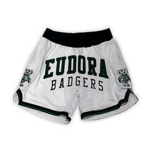 กางเกงขาสั้นกีฬาปักลายสำหรับมหาวิทยาลัย Alabama แห้งเร็วระบายอากาศได้ดีชุดฝึกบาสเก็ตบอล - Product Image 4