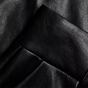 Pantalon en similicuir pour femmes personnalisé OEM avec poches-Design tendance et fonctionnel - Product Image 6