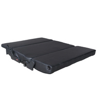Sofá Cama Convertible de Cuero AutoLiuMa, Asiento de Capitán de Lujo para Van, Plegable en 3 Partes, Impermeable, para Vehículos Recreativos