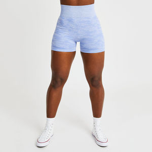 Ensembles de gymnastique pour femmes courts avec nylon et spandex vêtements de yoga en tissu vêtements d'entraînement de yoga vêtements de sport pour femmes fitness - Product Image 1