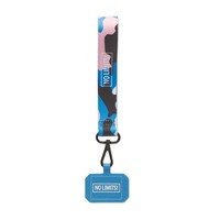 Cordón de poliéster personalizado para soporte de muñeca, diseño de logotipo personalizado, sublimación a todo color, impresión completa, regalo promocional