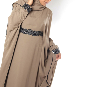 อบายะห์มุสลิมสำหรับผู้หญิง,ดีไซน์ล่าสุดแบบกำหนดเองได้สีตามสั่งปี2022 - Product Image 4