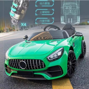 Voiture électrique pour enfants de qualité supérieure, batterie 12v, 2 places avec télécommande parentale, lecteur MP3, klaxon fonctionnel, <span class=keywords><strong>ensemble</strong></span> cadeau de luxe pour enfants - Product Image 1