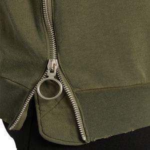 Sudadera de cuello redondo de ajuste Regular lavanda, cuello acanalado, puños y dobladillo, sudaderas de cuello redondo personalizadas para hombres de algodón - Product Image 4