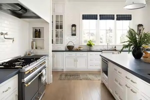 European Modern Design UV <b>Melamine</b> MDF Standing Kitchen Cabinet <b>Set</b> with Sink Full Wood Modular Cupboard - Product Image 5