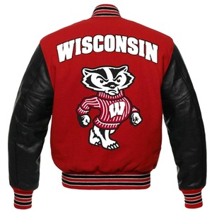 Chaqueta Universitaria de Lana al por Mayor, Chaqueta de Béisbol con Logotipo Personalizado Bordado, Ropa Exterior Informal Cálida, MOQ Bajo, Envío Global - Product Image 6