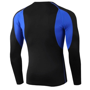 Rashguard MMA pour homme respirant, à séchage rapide, léger, écologique, antibactérien, manches longues, fitness, extérieur, OEM - Product Image 2