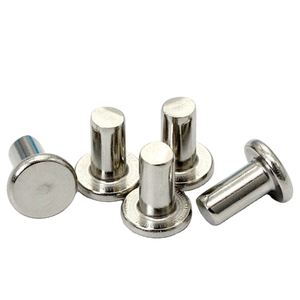 Rivets en métal plein ou creux en titane, laiton, acier inoxydable, aluminium pour ustensiles de cuisine - Product Image 1