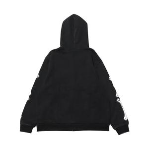 เสื้อฮู้ดกันหนาวแบบซิปเต็มตัว คุณภาพสูง พิมพ์ลายสกรีนได้ตามสั่ง ผ้าฟลีซหนานุ่ม ยูนิเซ็กซ์ ผ้าฝ้าย 100% เก็บความร้อนได้ดี - Product Image 2