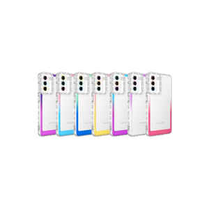 Coque de téléphone en silicone antichoc à paillettes dégradées de luxe pour Samsung Galaxy S21 FE Netzy LSAFA Protected Series 14 Plus Plus - Product Image 2