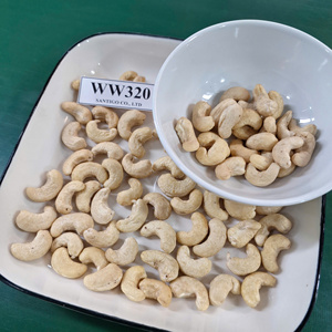 Anacardos listos para enviar W320 Kernel Kaju Badam a corto plazo de entrega SANTIGO Vietnam W320 anacardos - Product Image 1