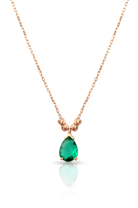 Collar con Colgante de Plata de Ley 925 Azuris, Cadena de Eslabones Moderna, Zirconia, Chapado en Rodio, para Mujer, Bodas, Fiestas, Compromisos - Product Image 4