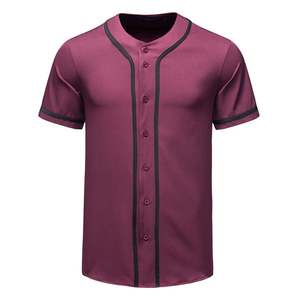 Maillot de baseball personnalisable respirant par sublimation, dernier design, faible MOQ pour les joueurs de softball avec noms personnalisés - Product Image 6
