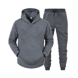 Conjuntos Deportivos de Alta Calidad, Sudadera con Capucha y Pantalones Deportivos, Impresos y Transpirables, con Logotipo Personalizado, de Algodón Grueso de Doble Capa, Unisex - Product Image 4