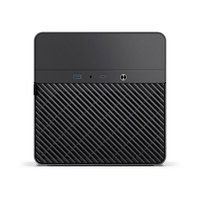 Boîtier NAS JONSBO N2 en acier, format Mid-Tower, compatible ITX, avec emplacement pour alimentation SFX, structure à compartiments séparés, stockage pour 5+1 disques durs