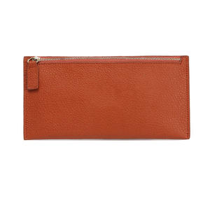 Custom Multi-Function Minimalist Leather <b>Wallet</b> Short Zipper Closure RFID Feature Polyester Lining Personalized Slim Card Holder - Product Image 3