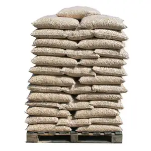 Factory Direct Price Wood Pellets 6mm In 15kg Bags For Heating System