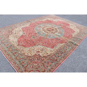 Tapis de 8x11,4 pieds, tapis turc surdimensionné, tapis rouge du sud-ouest - Product Image 2