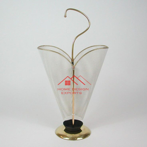 Porte-parapluie en métal finition dorée au design attrayant pour la maison, l'hôtel et les restaurants - Product Image 4