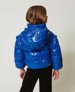 Chaqueta Acolchada Formal Negra de Alta Calidad con Logotipo Personalizado OEM, Chaqueta Impermeable y Cortavientos para Hombre y Mujer, para Mantener el Calor en Invierno - Product Image 4