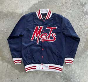 2025 vente en gros vêtements de rue personnalisés broderie Letterman veste de Baseball dernier hiver coupe-vent extérieur chaud laine hommes vestes - Product Image 6