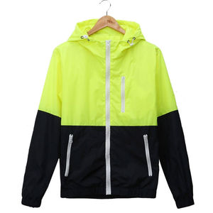 Veste coupe-vent pour homme sur mesure, respirante, en toile, manches longues, col montant avec fermeture éclair, choix de gros - Product Image 6