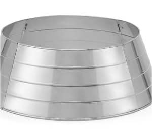 ปลอกคอต้นไม้สีเงินเหล็ก ตกแต่งคริสต์มาส คุณภาพสูง ขายดี ฐานตั้งต้นไม้ ดีไซน์หรูหรา ตกแต่งบ้าน ปีใหม่ งานเลี้ยงคริสต์มาส - Product Image 1