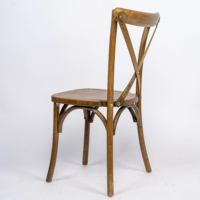 Vente en gros de restaurant chaise de mariage moderne à dossier croisé chaise de salle à manger d'événements chaise d'hôtel X à louer
