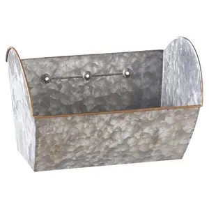 Manufacture Metal Planter Pot with <b>Stand</b> Modern Style Planter Set <b>Indoor</b> Outdoor Home Decor Item for Garden <b>Plants</b> Flower - Product Image 1