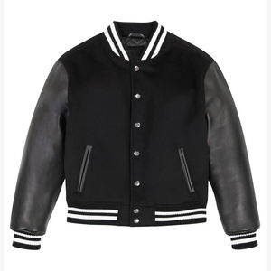 Veste universitaire classique personnalisée, style bomber, veste de baseball, veste d'équipe scolaire, veste en laine/cuir, veste universitaire pour garçons - Product Image 4