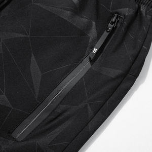 Pantalón corto de malla holgado con cintura elástica Pantalones cortos de entrenamiento para hombre para gimnasio de verano Uso deportivo Bolsillo lateral incluido - Product Image 4