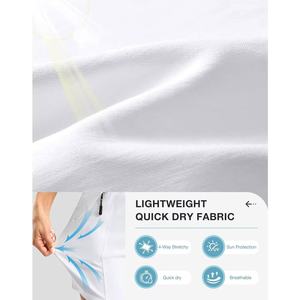 Pantalones Cortos de Golf Personalizados de Secado Rápido e Impermeables de 5 Pulgadas para Mujer, Cintura Elástica, Estilo Cargo Informal con Bolsillos con Cremallera - Product Image 3