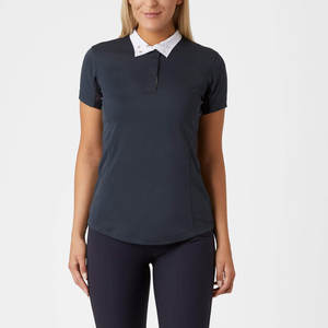 Polos estampados de último diseño 100% algodón para mujer, nuevos polos estampados de poliéster y algodón de alta calidad para mujer - Product Image 2