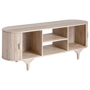 Meuble TV en bois de manguier de style moderne fait à la main pour le salon entrée hôpital entrepôt utilisation-meubles de rangement personnalisables - Product Image 3