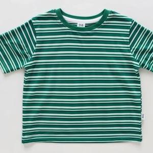 T-shirt vierge en coton biologique doux pour garçons, vente en gros, chemise à manches courtes pour enfants, vêtements d'été en vrac, fabricant - Product Image 4