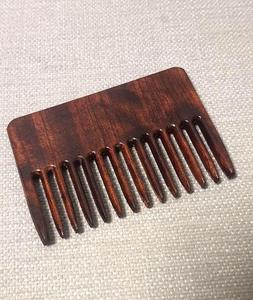 Peine de moda profesional para el hogar, madera Natural duradera, ligero y saludable para el cabello, peine de madera de dientes anchos - Product Image 4