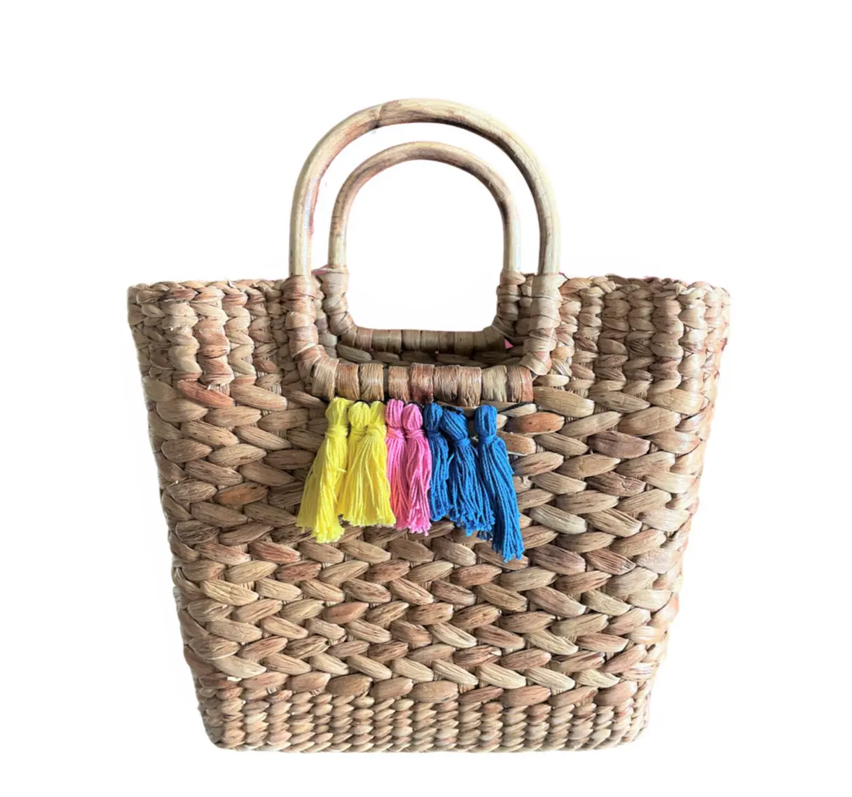 Hot Deal Vietnam Fashionable Eco-friendly Woven Water Hyacinth Women Handbags for All Seasons