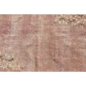 Tapis Vintage en Laine Marron 3.1 X 6.2ft Classique Turc Grande Surface Rectangle Motif Abstrait Support en Latex pour Couloir Tapis de Chambre - Product Image 5