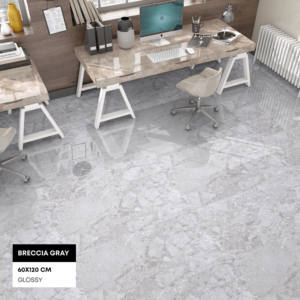 Evergreen Modèle Surface spéciale carreaux de sol émaillés en porcelaine pour usage commercial. - Product Image 1
