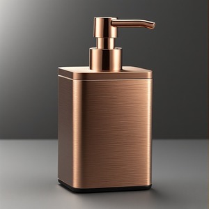 Distributeur de savon en acier inoxydable moderne de luxe fait à la main, conçu avec précision et offrant une finition magnifique, une durabilité supérieure - Product Image 1