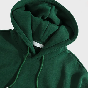 <b>Mens</b> <b>Sherpa</b> <b>Hoodie</b> Pullover Fuzzy Long Sleeve Sweatshirt 100% Cotton Winter Warm Regular Fit Fleece Top Quick Dry Windproof - Product Image 2