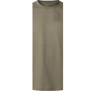 Nouveau T-shirt en molleton écologique respirant anti-rides à manches courtes et col rond pour femme, personnalisé, style streetwear, couleur marron - Product Image 3