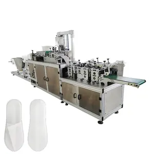 Full automatic multifunctional disposable hotel slippers commodity Horizontal Packaging Machine