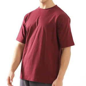 เสื้อยืดโอเวอร์ไซส์สำหรับผู้ชายเสื้อยืดโอเวอร์ไซส์แบบออกแบบได้ตามต้องการคุณภาพระดับพรีเมียม - Product Image 1