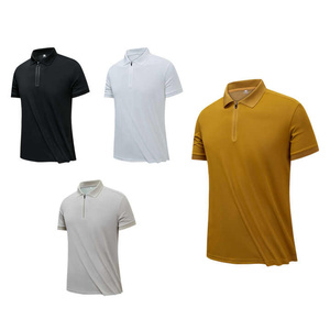 Camiseta informal versátil para hombre, tela ligera, ajuste relajado, diseño elegante, Ideal para salidas informales y ropa de trabajo - Product Image 1