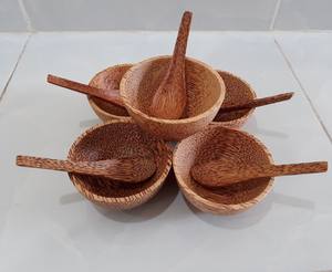 Bol en coquille de noix de coco écologique offrant un charme naturel à un prix abordable pour les marchés internationaux - Product Image 5