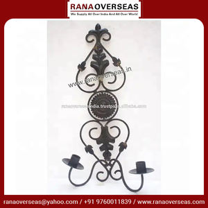 Bougeoir en métal en fer décoratif mural simple et classique pour les décorations de mariage décorations de fête au prix le plus bas - Product Image 5